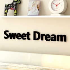 레터링 세트 이니셜 몰딩-Sweet Home/Sweet Dream