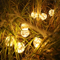 태양광 LED 별초롱 구슬 정원등
