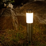 LED 태양광 원형 기둥 정원등 황색등&백색등 400mm