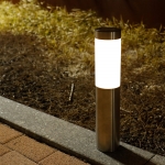 LED 태양광 원형 기둥 정원등 황색등&백색등 400mm