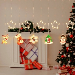 크리스마스 메리메리 가랜드 LED 장식전구