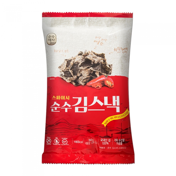 [남도드림] 바삭바삭 매콤한 스파이시맛 김부각 30g