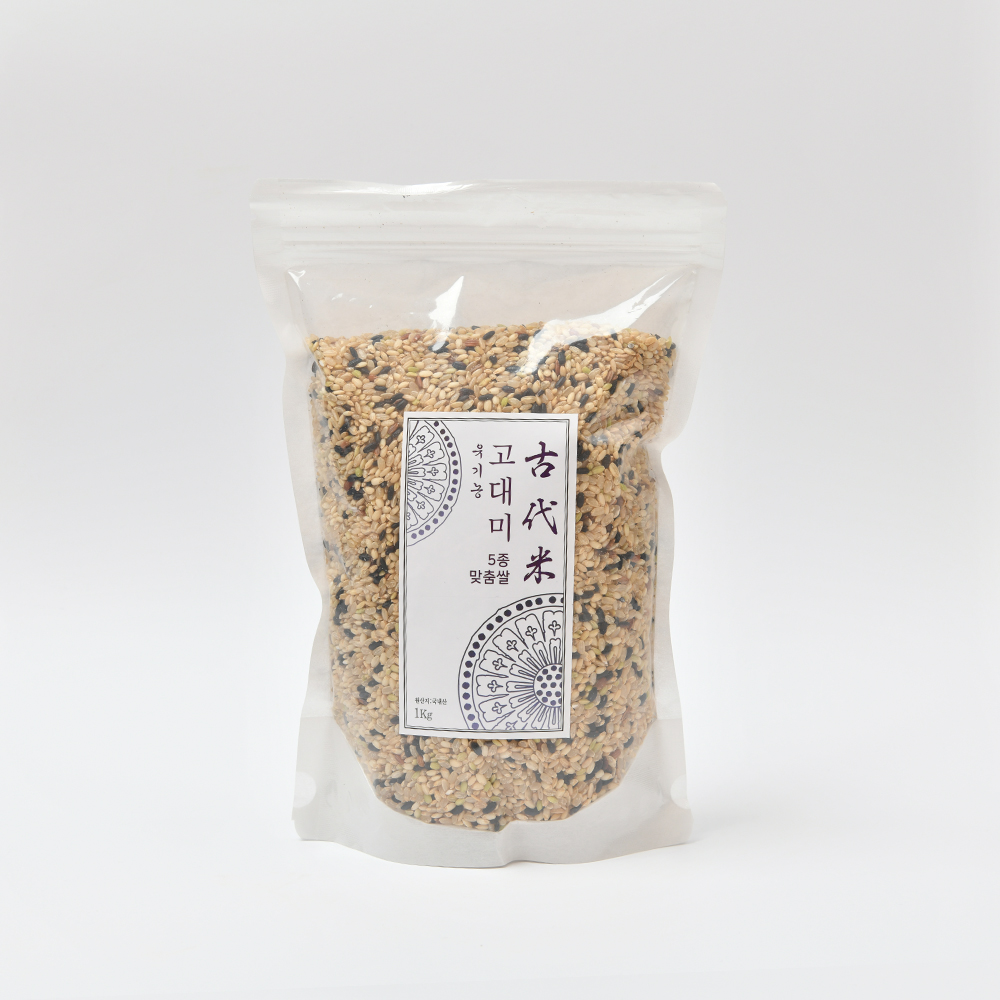 [남도드림] 정남진아카데미 유기농 현미 맞춤쌀 1kg(5종혼합)