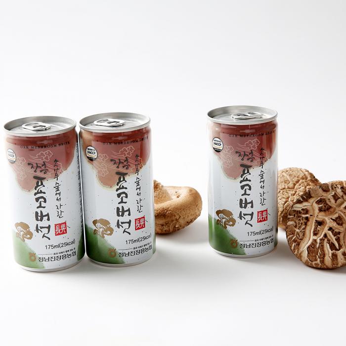 [남도드림]  장흥표고버섯의 향과 건강함을 그대로 마시자! 30캔