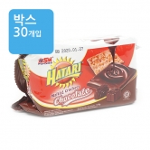 (박스)하타리 말키스트 크래커 초콜릿맛 120g