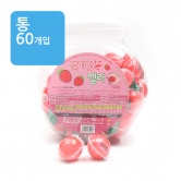 (통)딸기맛 젤리 18g(18gx60개입)