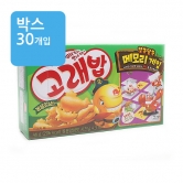 (박스)오리온 고래밥 볶음양념맛 46g