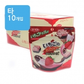 (티)유라쿠 딸기 블랙썬더 파우치 42g